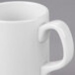 Libbey Slenda 8 oz. Royal Rideau White Stacking Porcelain Mug - Sample Libbey Slenda 8 oz. Royal Rideau White Stacking Porcelain Mug - Sample