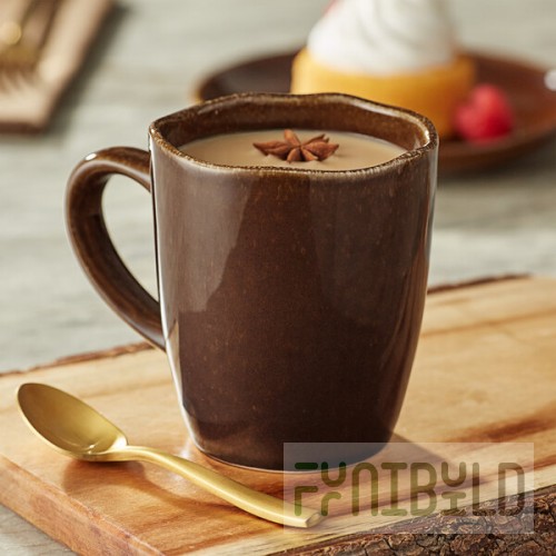 Acopa Highlands 10 oz. Hazel China Mug - Sample