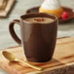 Acopa Highlands 10 oz. Hazel China Mug - Sample
