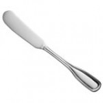 Acopa Scottdale 18/8 Stainless Steel Extra Heavy Weight Flatware 5-Piece Set - Sample