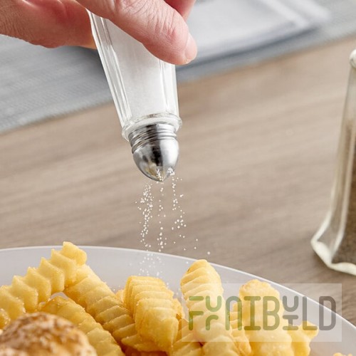TableCraft Nickel Plated Steel 1.5 oz. Salt and Pepper Shaker Top - 83T - 24/Case
