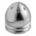 TableCraft Nickel Plated Steel 1.5 oz. Salt and Pepper Shaker Top - 83T - 24/Case TableCraft Nickel Plated Steel 1.5 oz. Salt and Pepper Shaker Top - 83T - 24/Case
