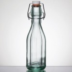 Arcoroc FJ014 8.5 oz. Swing Top Tinted Green Glass Bottle by Arc Cardinal - 24/Case Arcoroc FJ014 8.5 oz. Swing Top Tinted Green Glass Bottle by Arc Cardinal - 24/Case