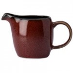 Luzerne Rustic by Oneida 1880 Hospitality L6753074941 2 oz. Crimson Porcelain Dip / Sauce Dish / Ramekin - 72/Case