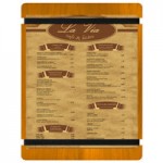 Menu Solutions WDRBB-A Country Oak 5 1/2 Menu Solutions WDRBB-A Country Oak 5 1/2