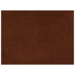 H. Risch, Inc. PLACEMATDX-LTHBROWN Tuxedo Leather 16 H. Risch, Inc. PLACEMATDX-LTHBROWN Tuxedo Leather 16