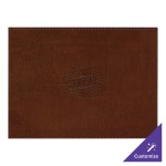 H. Risch, Inc. PLACEMATDX-LTHBROWN Tuxedo Leather 16 H. Risch, Inc. PLACEMATDX-LTHBROWN Tuxedo Leather 16