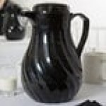 Vollrath 52144 SwirlServe Tilt & Pour 64 oz. Black Beverage Server Vollrath 52144 SwirlServe Tilt & Pour 64 oz. Black Beverage Server