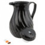 Vollrath 52144 SwirlServe Tilt & Pour 64 oz. Black Beverage Server Vollrath 52144 SwirlServe Tilt & Pour 64 oz. Black Beverage Server