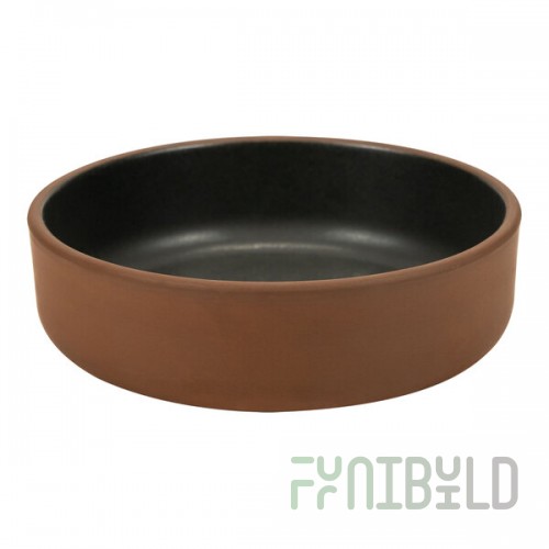 Maria Portugal Terracota Terra 40 oz. Gray Stoneware Bowl by Arc Cardinal - 6/Case