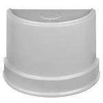 TableCraft CW1312N 5 Qt. Natural Cast Aluminum Half Soup Bowl TableCraft CW1312N 5 Qt. Natural Cast Aluminum Half Soup Bowl