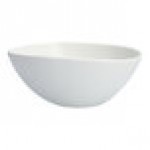Organica by Zwiesel Fortessa 44 oz. Matte White Oval Vitraluxe Bowl - 24/Case