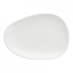 Organica by Zwiesel Fortessa 44 oz. Matte White Oval Vitraluxe Bowl - 24/Case