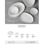 Organica by Zwiesel Fortessa 44 oz. Matte White Oval Vitraluxe Bowl - 24/Case