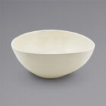 Front of the House Kiln 60 oz. Mocha Oval Tall Porcelain Bowl - 2/Case
