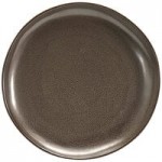 Front of the House Kiln 60 oz. Mocha Oval Tall Porcelain Bowl - 2/Case