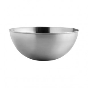Arcoroc 3.75 Qt. Stainless Steel Serving Bowl