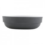 GET Roca Balance 15 oz. Round Gray Melamine Soup / Salad Bowl - 24/Case