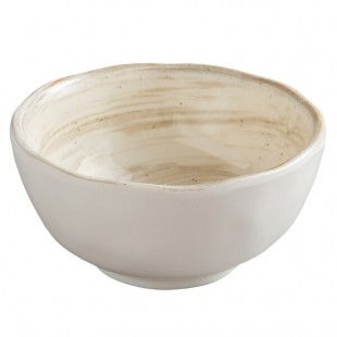 Elite Global Solutions D31R Van Gogh Taupe 5 oz. Round Melamine Bowl - 6/Case Elite Global Solutions D31R Van Gogh Taupe 5 oz. Round Melamine Bowl - 6/Case