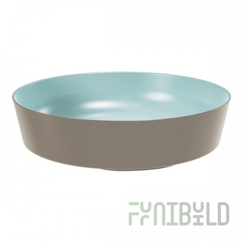 Dalebrook Mayfair from Global Tableware Collective 80 oz. Blue Round Melamine Bowl - 6/Case