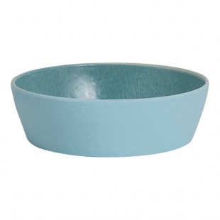 Creations Cali from Steelite International 16.5 oz. Blue Lagoon Melamine Round Bowl - 12/Case Creations Cali from Steelite International 16.5 oz. Blue Lagoon Melamine Round Bowl - 12/Case