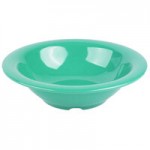 GET B-45-TY Diamond Mardi Gras 10 oz. Tropical Yellow Melamine Bowl - 24/Case