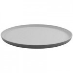GET Roca Matte 24 oz. Gray Melamine Low Street Bowl - 12/Case