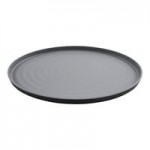 GET Roca Matte 24 oz. Gray Melamine Low Street Bowl - 12/Case