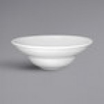 RAK Porcelain Soul 16.25 oz. Bright White Embossed Wide Rim Extra Deep Round Porcelain Plate - 6/Case RAK Porcelain Soul 16.25 oz. Bright White Embossed Wide Rim Extra Deep Round Porcelain Plate - 6/Case