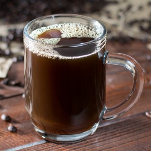 Libbey 5724 10 oz. Customizable Glass Coffee Mug - 36/Case