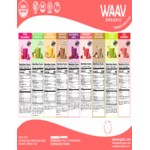 Waav Organic Tropical Greens Smoothie Cubes 6.5 lb.
