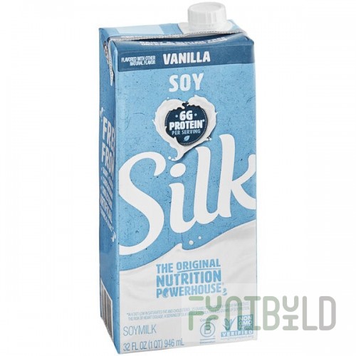 Silk Vanilla Soy Milk 32 fl. oz. - 12/Case