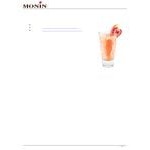 Monin Strawberry Concentrated Flavor 375 mL - 4/Case