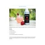 Monin Strawberry Concentrated Flavor 375 mL - 4/Case