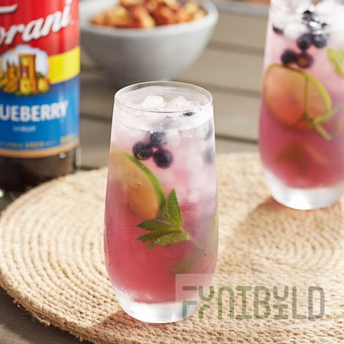 Torani Blueberry Flavoring / Fruit Syrup 750 mL Glass Bottle