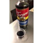 Torani Blueberry Flavoring / Fruit Syrup 750 mL Glass Bottle