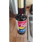 Torani Blueberry Flavoring / Fruit Syrup 750 mL Glass Bottle
