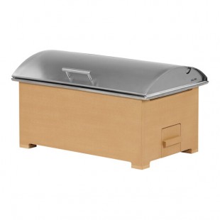 Cal-Mil Renew Full Size Faux Wood Chafer with Lid 23429-122