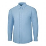 National Patrol by Henry Segal Men's Customizable Blue Long Sleeve Oxford Shirt - M