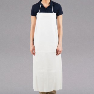 San Jamar 614DVA-WH20 White 20 Mil Vinyl Dishwasher Apron - 45