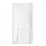 Intedge White 65/35 Polycotton Blend Cloth Napkins, 18 Intedge White 65/35 Polycotton Blend Cloth Napkins, 18