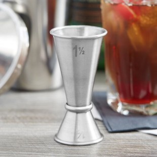 American Metalcraft JG12 0.5 oz. & 1.5 oz. Stainless Steel Japanese Style Jigger American Metalcraft JG12 0.5 oz. & 1.5 oz. Stainless Steel Japanese Style Jigger
