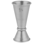 American Metalcraft JG12 0.5 oz. & 1.5 oz. Stainless Steel Japanese Style Jigger American Metalcraft JG12 0.5 oz. & 1.5 oz. Stainless Steel Japanese Style Jigger
