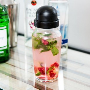 Libbey 13230520 19.75 oz. Customizable Glass 3-Piece Cobbler Cocktail Shaker 500 - 12/Case