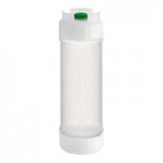 San Jamar EZ-KLEEN® 24 oz. Sauce Bottle with Medium Valve 857324M