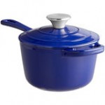 Valor 1.75 Qt. Merlot Enameled Cast Iron Sauce Pan with Cover Valor 1.75 Qt. Merlot Enameled Cast Iron Sauce Pan with Cover