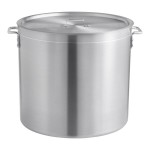 Choice 100 Qt. Standard Weight Aluminum Stock Pot with Cover Choice 100 Qt. Standard Weight Aluminum Stock Pot with Cover
