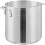 Choice 100 Qt. Standard Weight Aluminum Stock Pot with Cover Choice 100 Qt. Standard Weight Aluminum Stock Pot with Cover