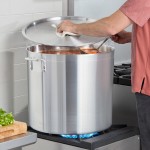 Choice 100 Qt. Standard Weight Aluminum Stock Pot with Cover Choice 100 Qt. Standard Weight Aluminum Stock Pot with Cover