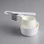 OXO 11111102 Good Grips 1/4 to 1 Cup 6-Piece White Measuring Cup Set